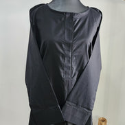 Black Cotton Co ord Set(shirt and trousers) – Minimalist Comfort