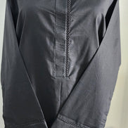 Black Cotton Co ord Set(shirt and trousers) – Minimalist Comfort