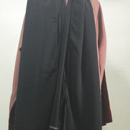 Tea pink diamante Abaya – Luxury Abaya with Subtle Shimmer Detailing