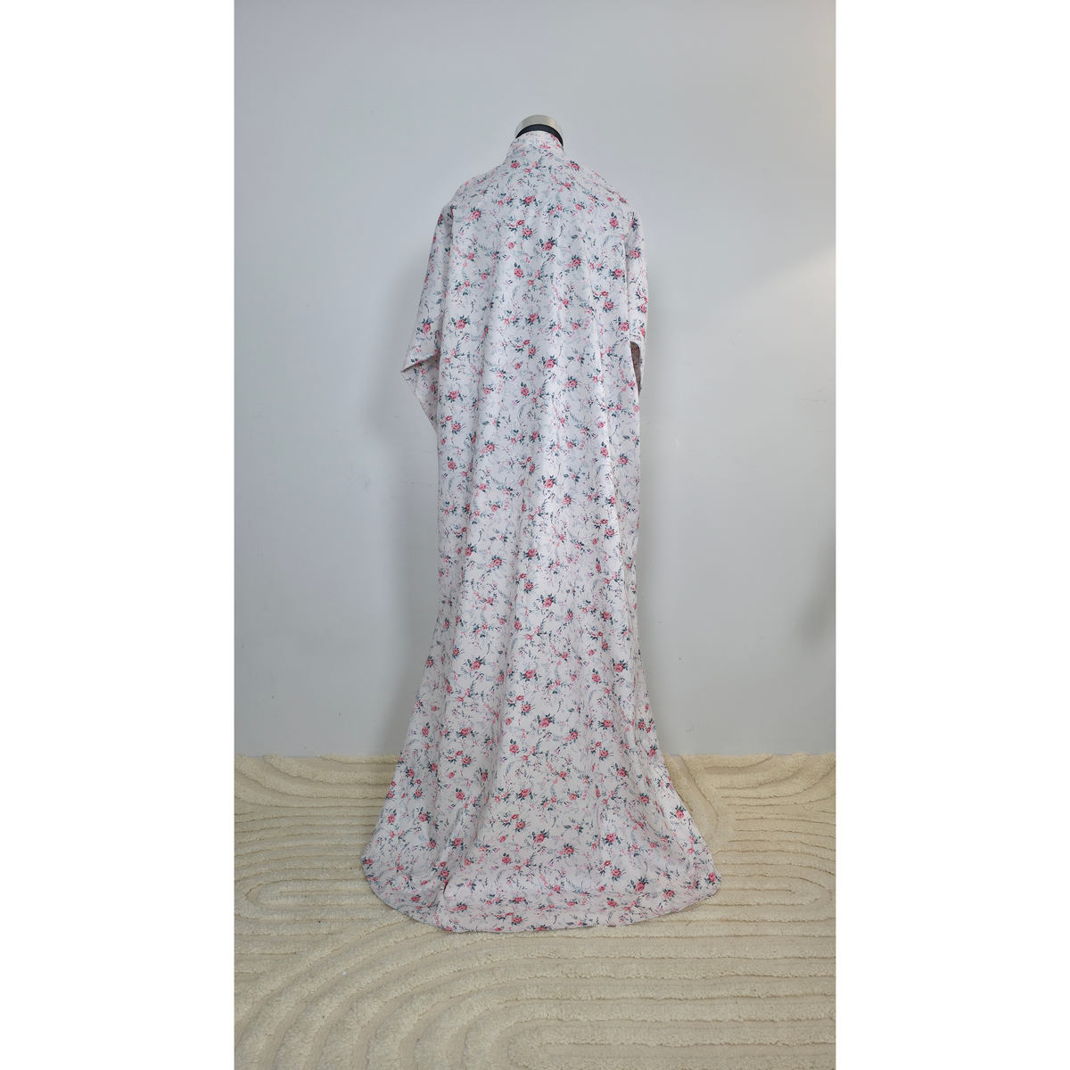 Floral Print Abaya | Modest Maxi Dress