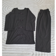 Chocolate Brown 100% Cotton Modest Shirt and Trouser Co-ord Set