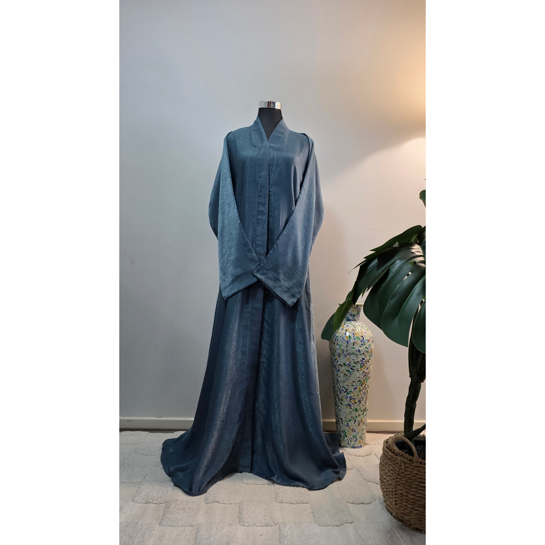 Gray Hareer Abaya