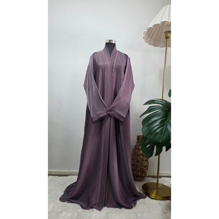 Lilac Dress with subtle diamante detailing