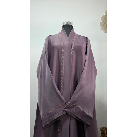 Lilac Dress with subtle diamante detailing