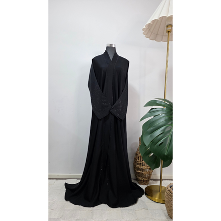 Black Embellished Dress with diamantes