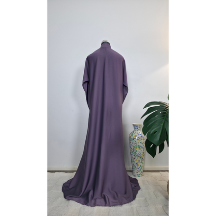 Lilac diamantes Abaya | Premium abaya