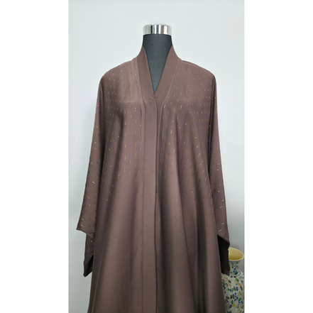 Emrald Green Abaya with diamante Detailing