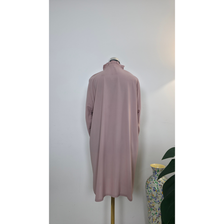 Blush Ruffle Modest 3 piece co ord set